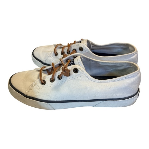 Women's Crest Vibe Canvas Sneakers Size 6.5 - Picture 4 of 5